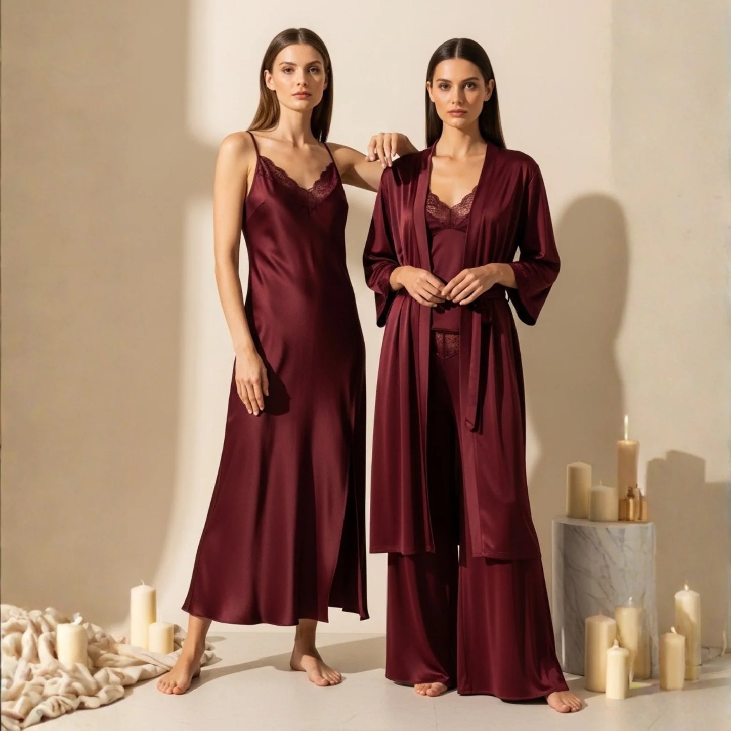 4 Piece Silk + 6 Piece Silk Bundle