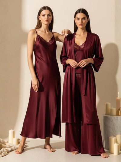4 Piece Silk + 6 Piece Silk Bundle